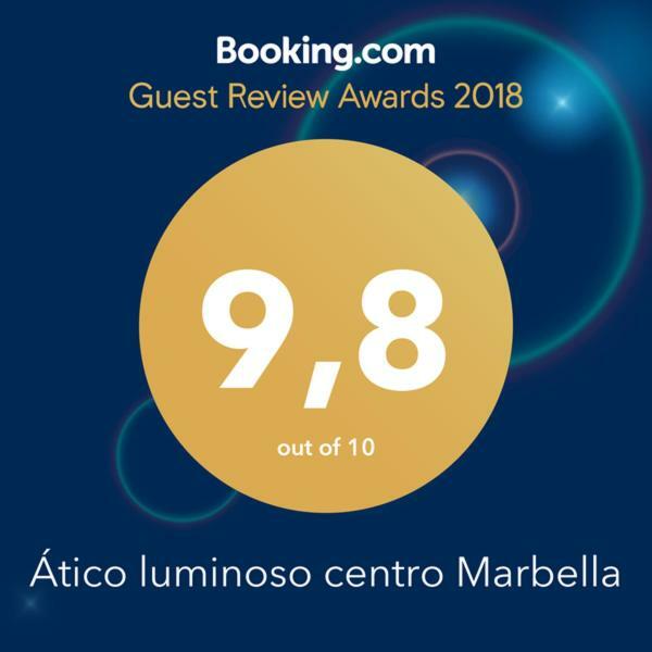 Apartamento Ático luminoso centro Marbella Exterior foto